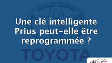 Une clé intelligente Prius peut-elle être reprogrammée ?